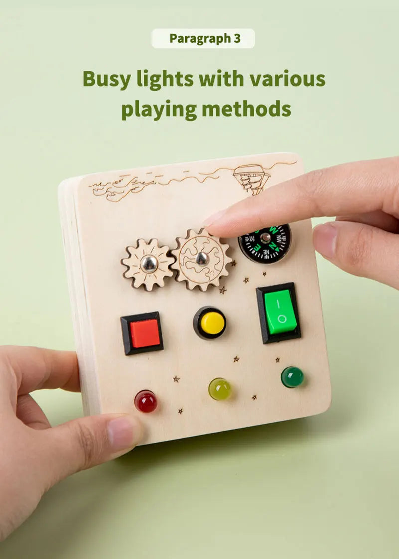 LED Light Switch Sensory Toy