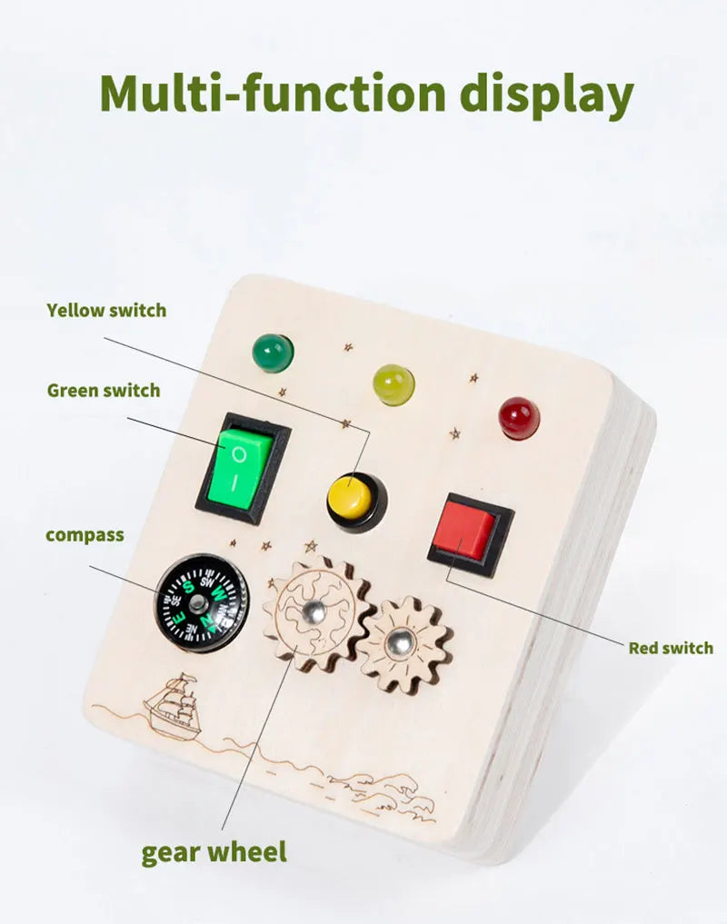 LED Light Switch Sensory Toy