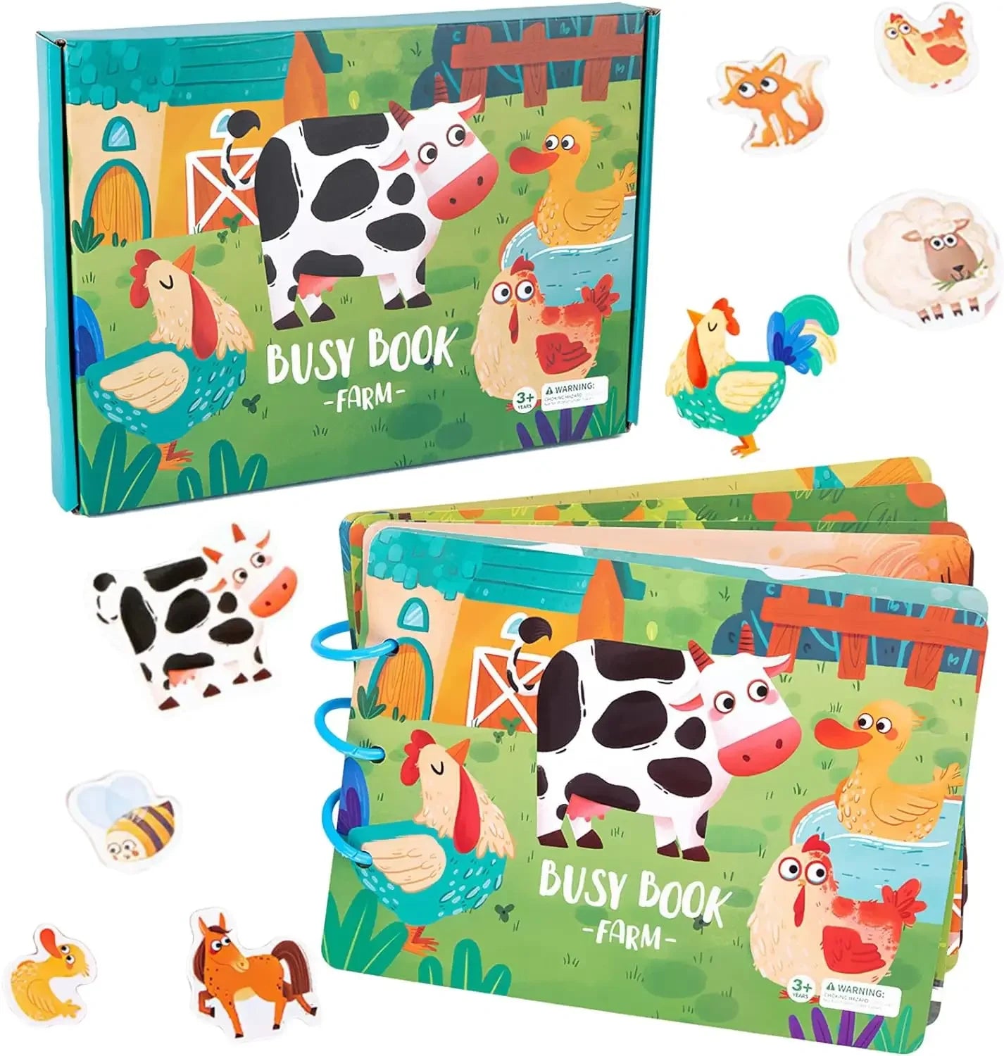 Sticker & Quiet Learning Book