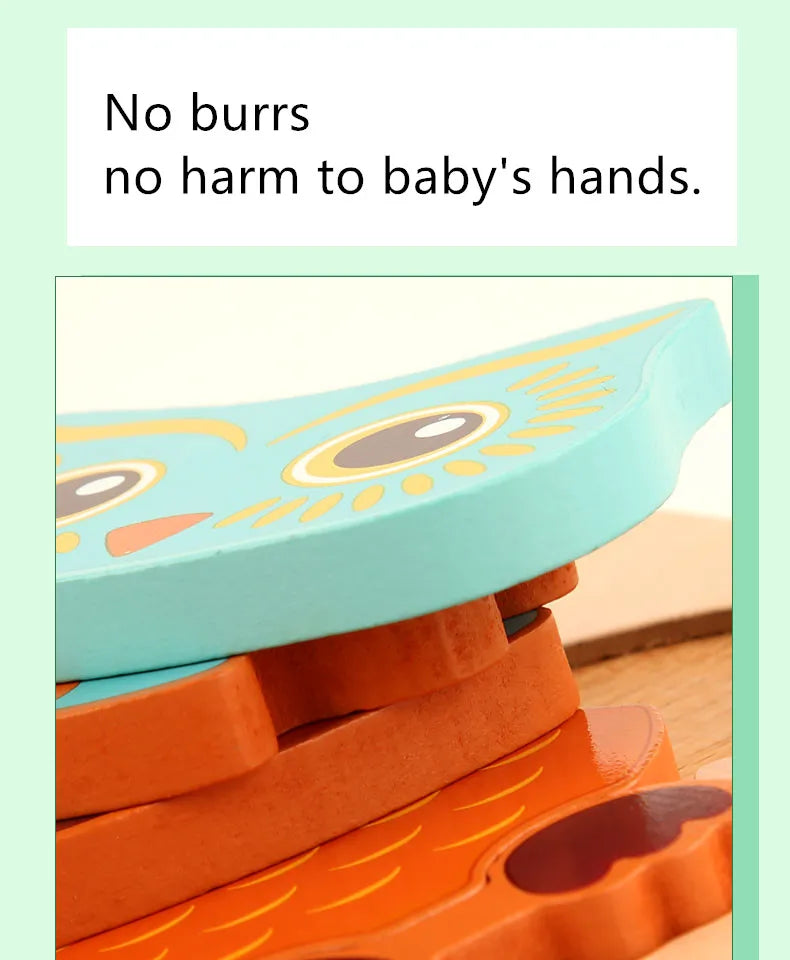 3D Wooden Cartoon Puzzles