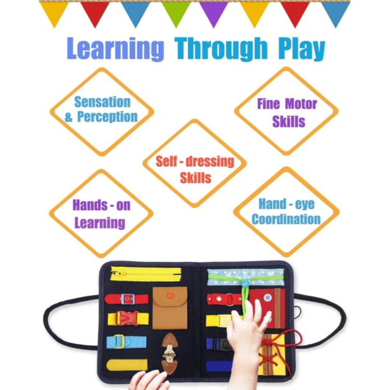 Foldable Toddler Activity Board