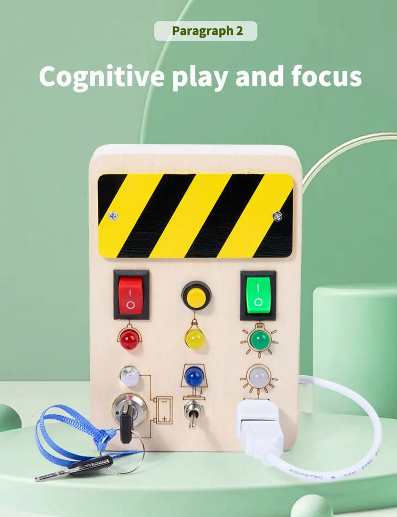 LED Light Switch Sensory Toy