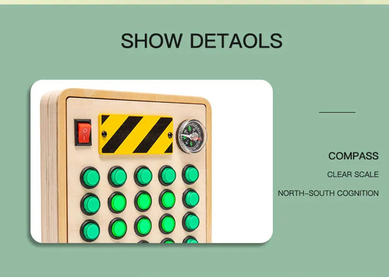LED Light Switch Sensory Toy