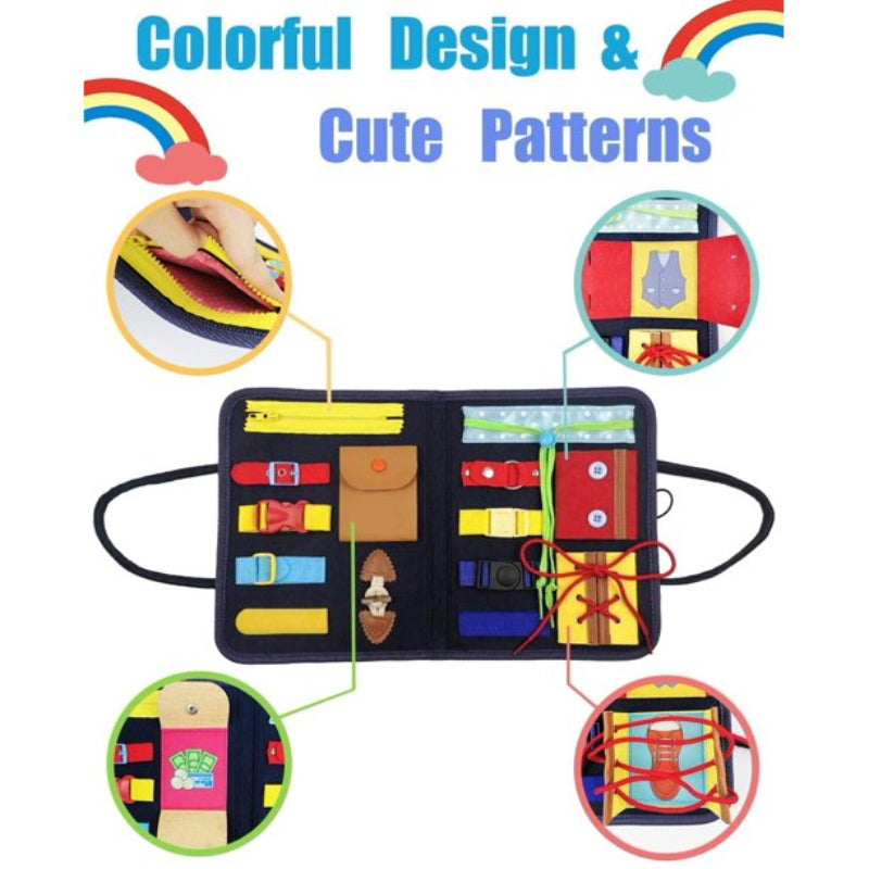 Foldable Toddler Activity Board