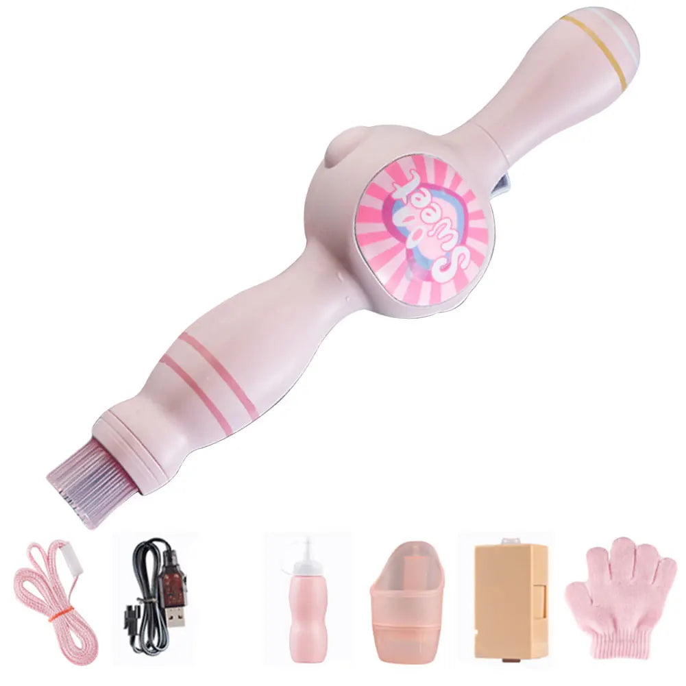 Elastic Smoke Bubble Machine