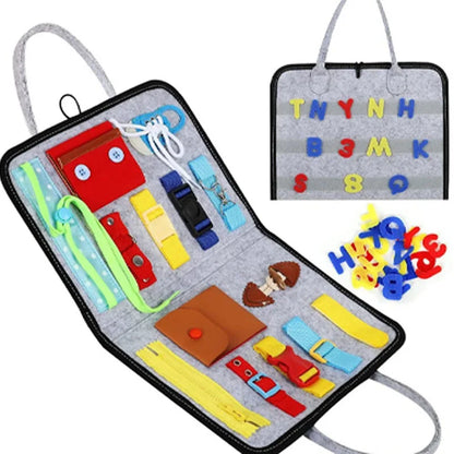 Foldable Toddler Activity Board