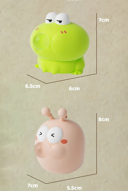 Animal Spitting Bubbles Squish Toy
