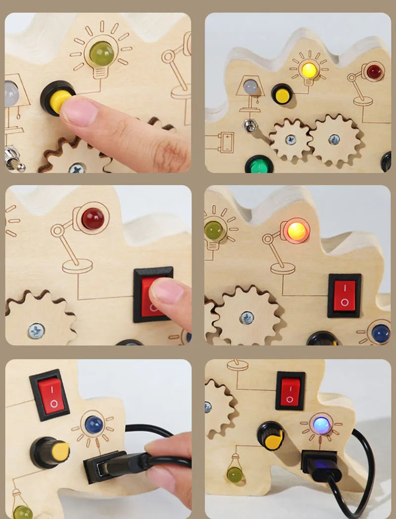LED Light Switch Sensory Toy
