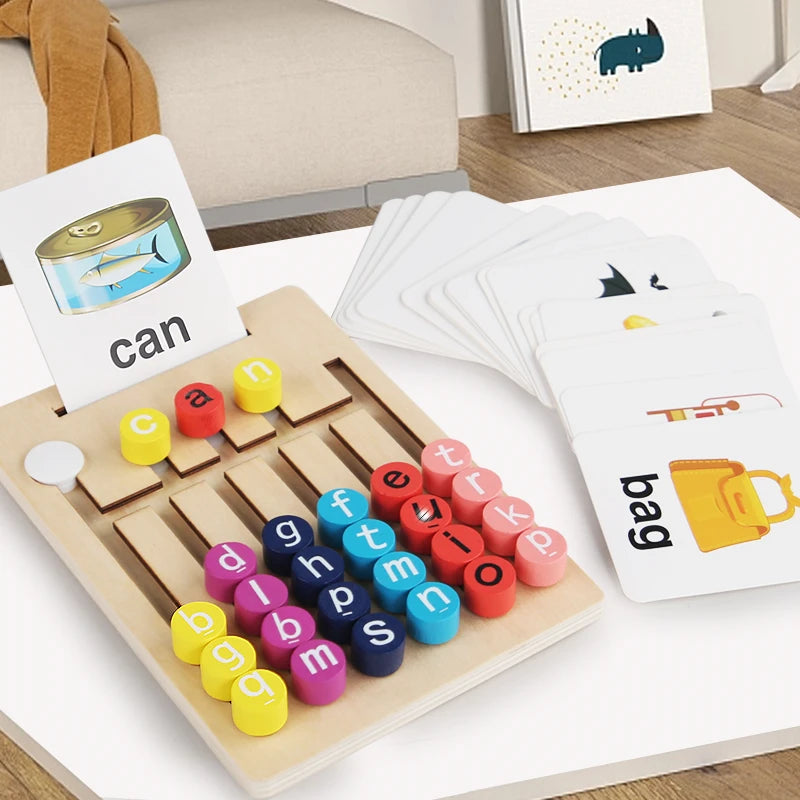 Montessori Vowels Spelling & Letter Matching Game