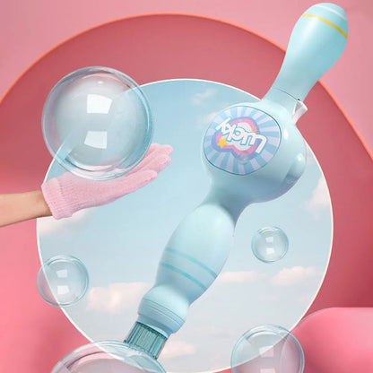 Elastic Smoke Bubble Machine