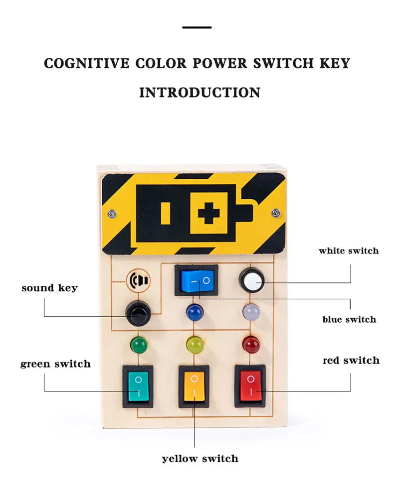 LED Light Switch Sensory Toy