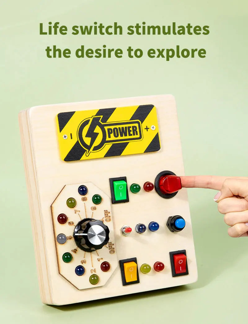 LED Light Switch Sensory Toy