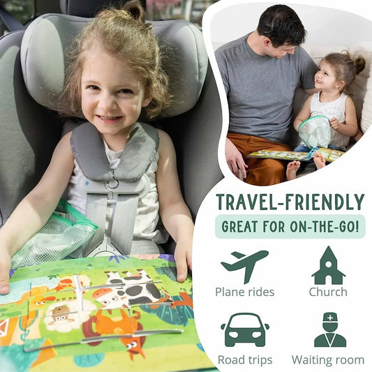 Sticker & Quiet Learning Book
