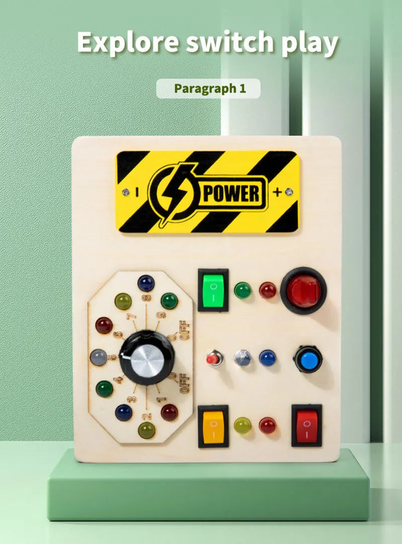 LED Light Switch Sensory Toy
