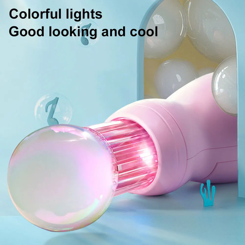Elastic Smoke Bubble Machine