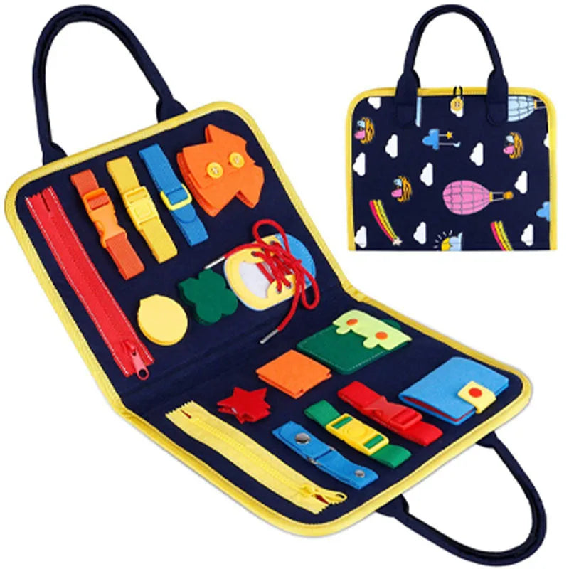 Foldable Toddler Activity Board