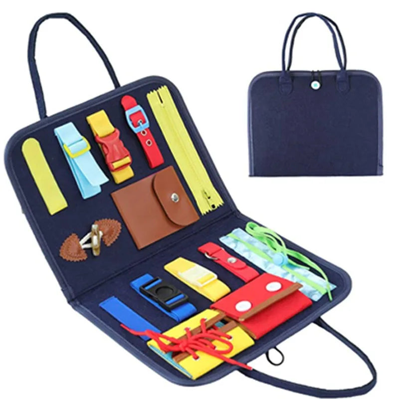 Foldable Toddler Activity Board