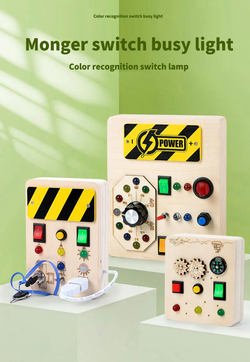 LED Light Switch Sensory Toy