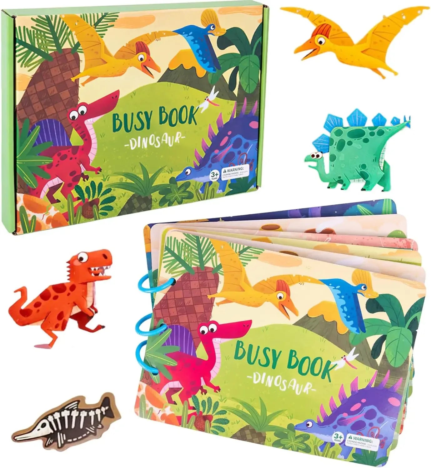 Sticker & Quiet Learning Book