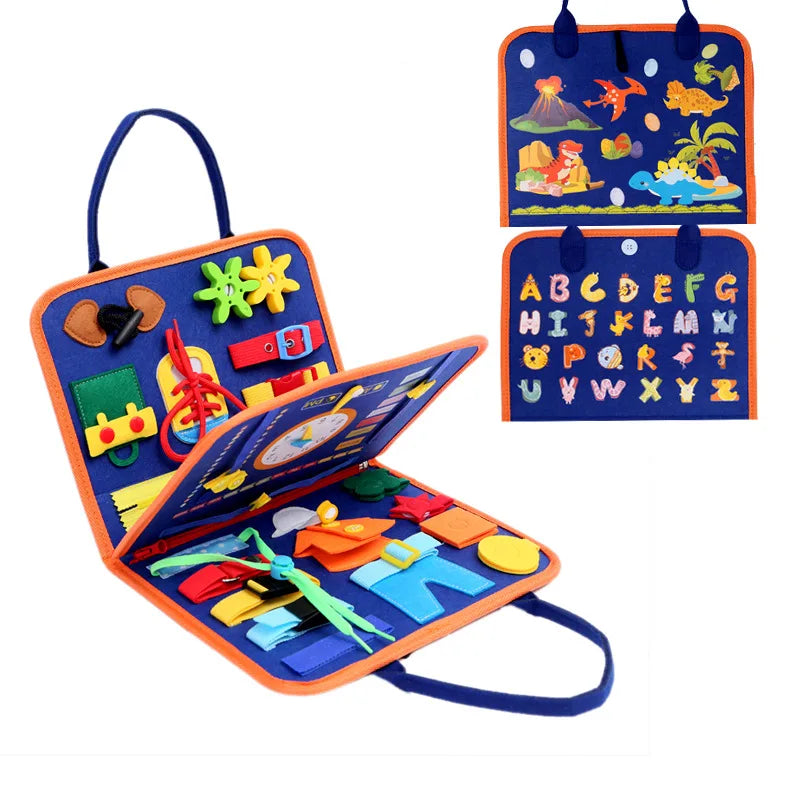 Foldable Toddler Activity Board