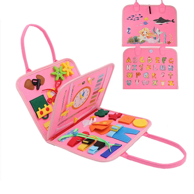 Foldable Toddler Activity Board