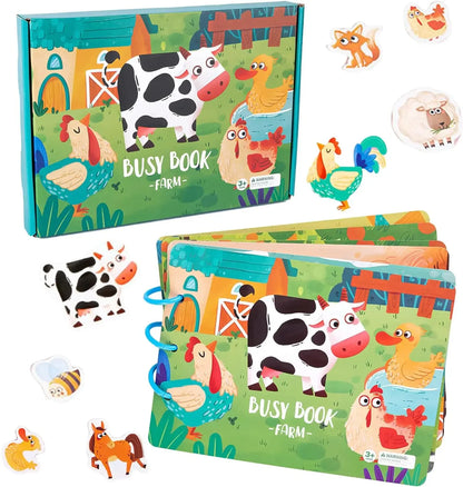 Sticker & Quiet Learning Book