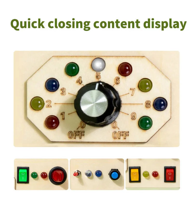 LED Light Switch Sensory Toy