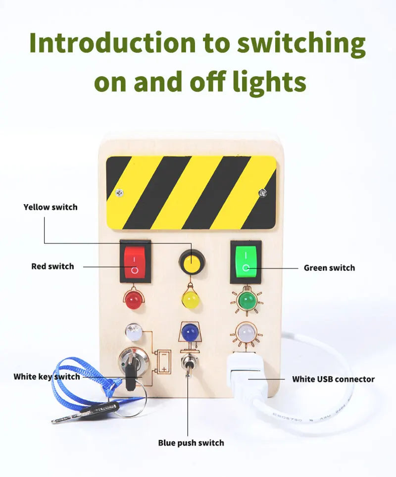 LED Light Switch Sensory Toy