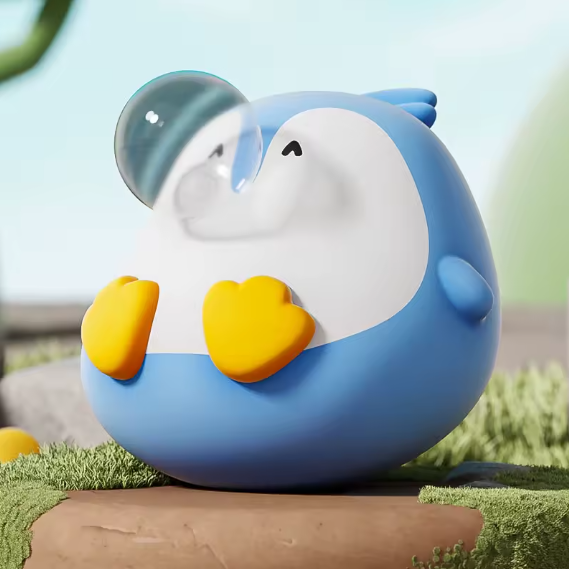 Animal Spitting Bubbles Squish Toy