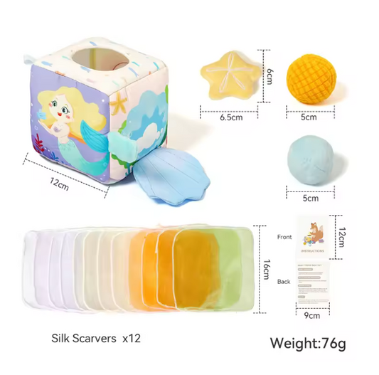 Baby Montessori Magic Tissue Box