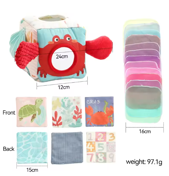 Baby Montessori Magic Tissue Box