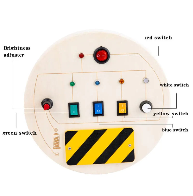 LED Light Switch Sensory Toy