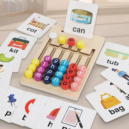 Montessori Vowels Spelling & Letter Matching Game