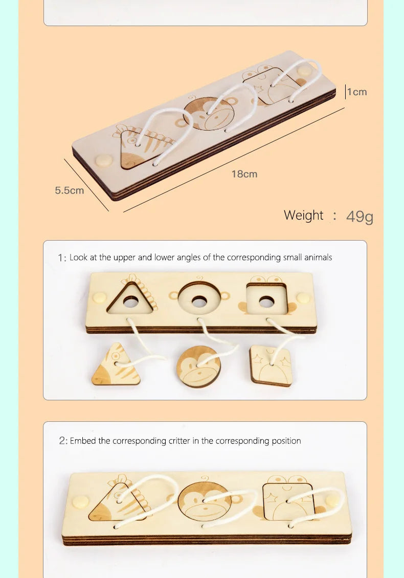 DIY Montessori Toy Parts for Kids