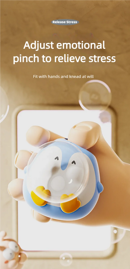 Animal Spitting Bubbles Squish Toy