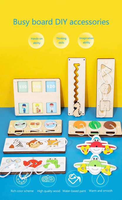 DIY Montessori Toy Parts for Kids