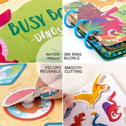 Sticker & Quiet Learning Book